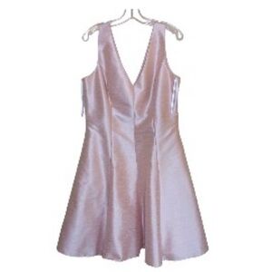 Alfred Sung Cocktail/Party/bridesmaid Dress Blush Pink 6- excellent condition